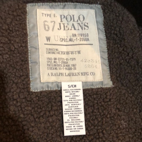 POLO 67 Jeans BomberJacket army green NWT Flight